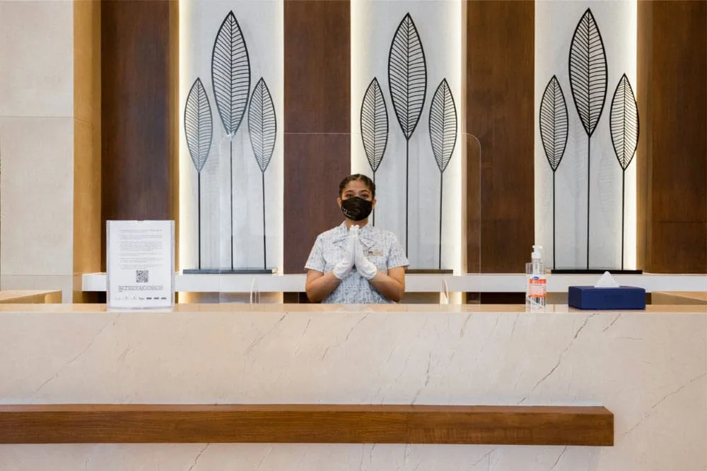 Front Desk Reception Staff at Hotel Aketa Dehradun
