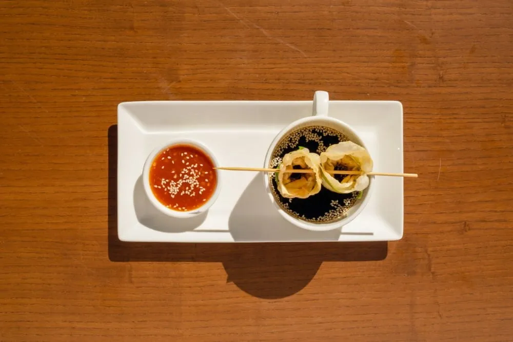 Seekh Kebab and Chutney at Café Aketa Restaurant — Hotel Aketa Dehradun