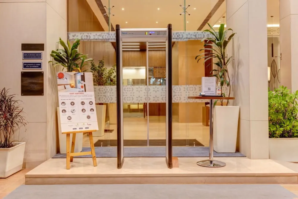 Hotel Aketa Reception and Sanitisation Station — Rajpur Road Dehradun