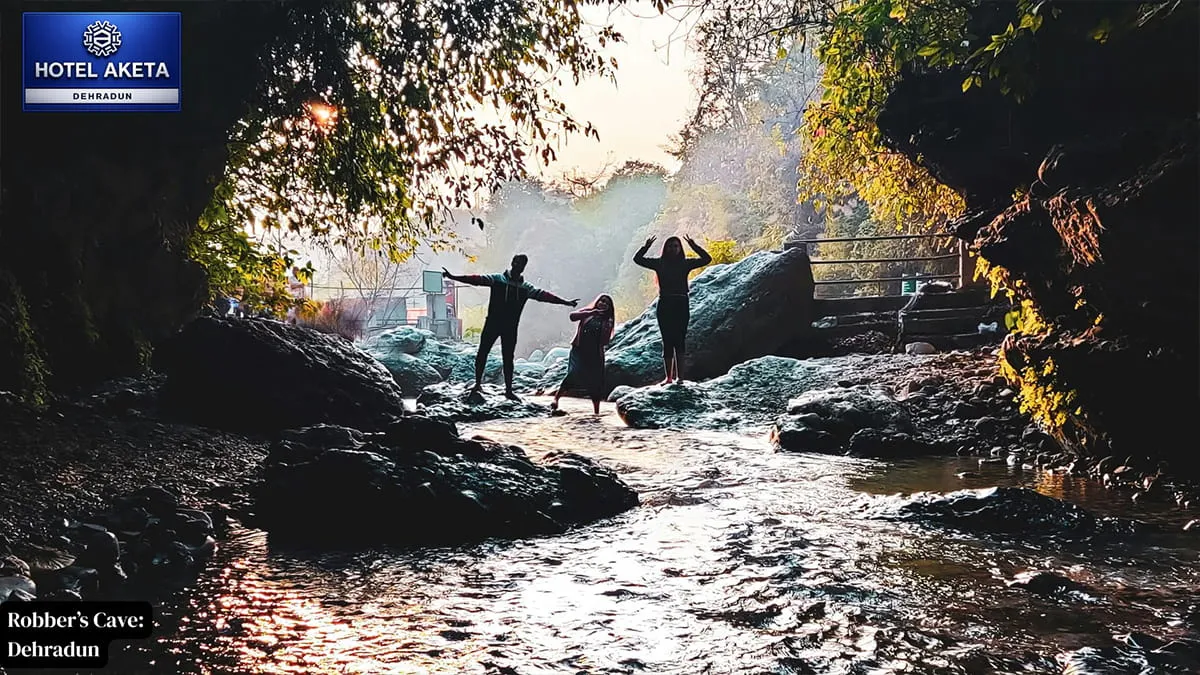 Robber’s cave Dehradun - Places to visit in Dehradun while Staying at Hotel Aketa